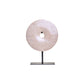 Zoro Small Cream Marble Round Dia 20cm Disc Sculpture