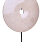 Zoro Extra Large Cream Round Dia 35cm Marble Disc Sculpture
