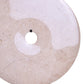 Zoro Extra Large Cream Round Dia 35cm Marble Disc Sculpture