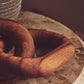 Cato Brown Wood 3 Link Chain Sculpture