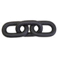 Cato Black Wood 3 Link Chain Sculpture