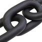 Cato Black Wood 3 Link Chain Sculpture