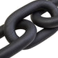 Cato Black Wood 3 Link Chain Sculpture
