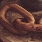 Cato Natural Wood 3 Link Chain Sculpture