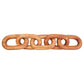 Cato Brown Wood 5 Link Chain Sculpture - Premier Home