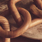 Cato 5 Link Natural Wood Chain Sculpture