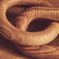 Cato Natural Wood 2 Link Chain Sculpture