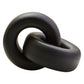 Cato Black Wood Knot Sculpture - Premier Home