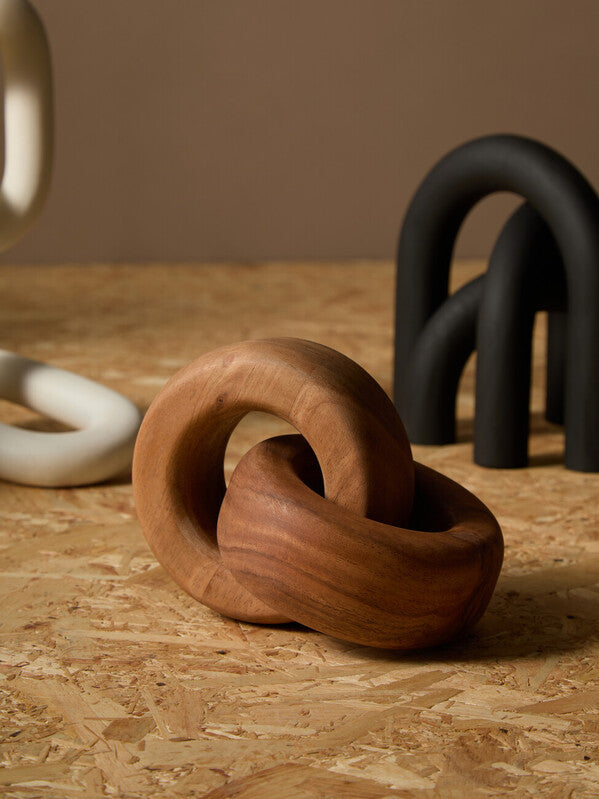 Cato Natural Wood Knot Sculpture