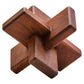 Cato Brown Wood Sculpture - Premier Home