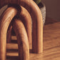 Cato Natural Wood Arch Sculpture