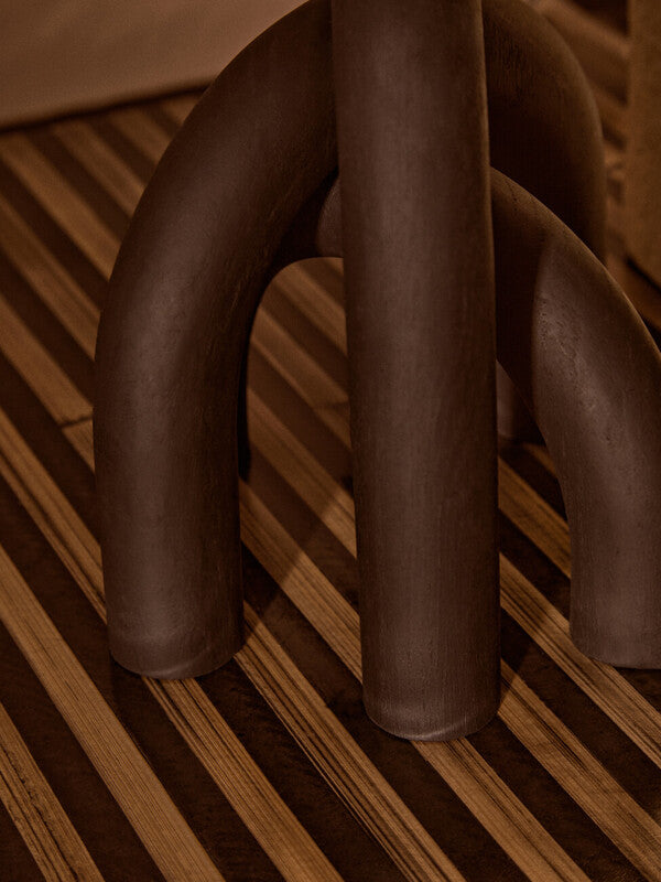 Cato Natural Wood Arch Sculpture