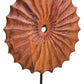 Westo Brown Wood Round Sculpture With Black Base