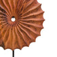Westo Brown Wood Round Sculpture With Black Base