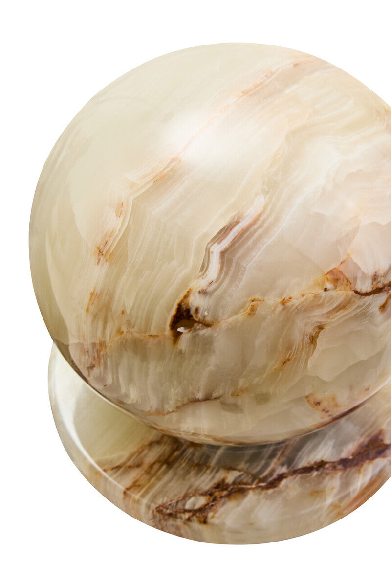 Oleena Onyx Ball Sculpture