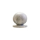 Zoro White Marble Ball Sculpture