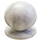 Zoro White Marble Ball Sculpture