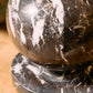Zoro Black and White Veined Marble Ball Sculpture