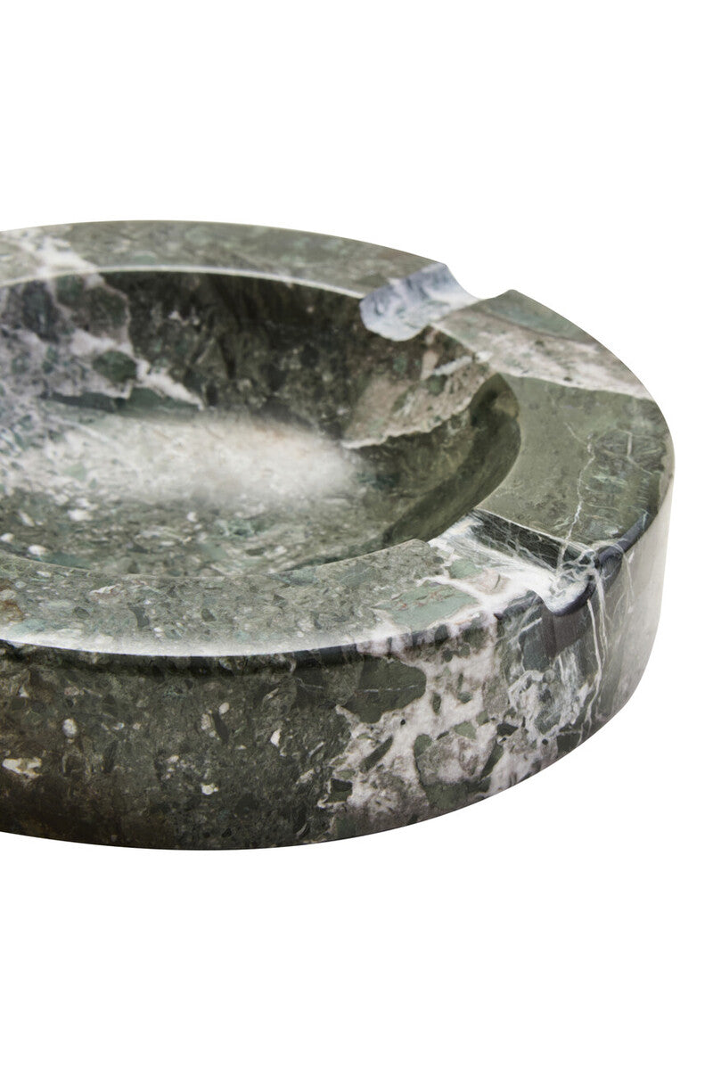 Zoro Black And White Marble Ashtray