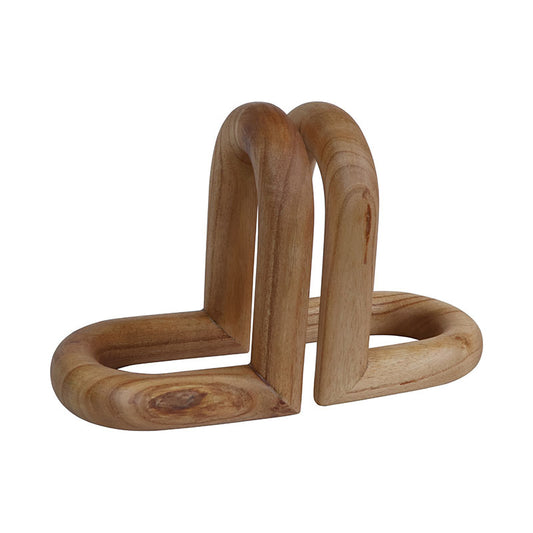 Set Of 2
Wooden
Bookends