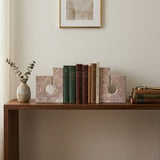 Travertine Stone Set Of 2 Bookends