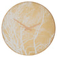 Gold Finish Plastic Wall Clock