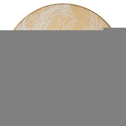 Celina Gold Finish Branch Design Wall Clock - Premier Home