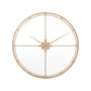 Beauly Gold Finish Metal Wall Clock - Premier Home