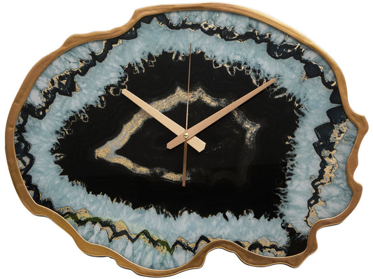 Black and Gold Wall Clock