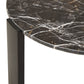 Palermo Round Black Marble Top Large Coffee Table
