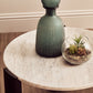 Palermo Round White Marble Top Small Coffee Table
