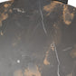 Palermo Black Marble Top Round Side Table