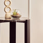 Palermo Black Marble Top Round Side Table