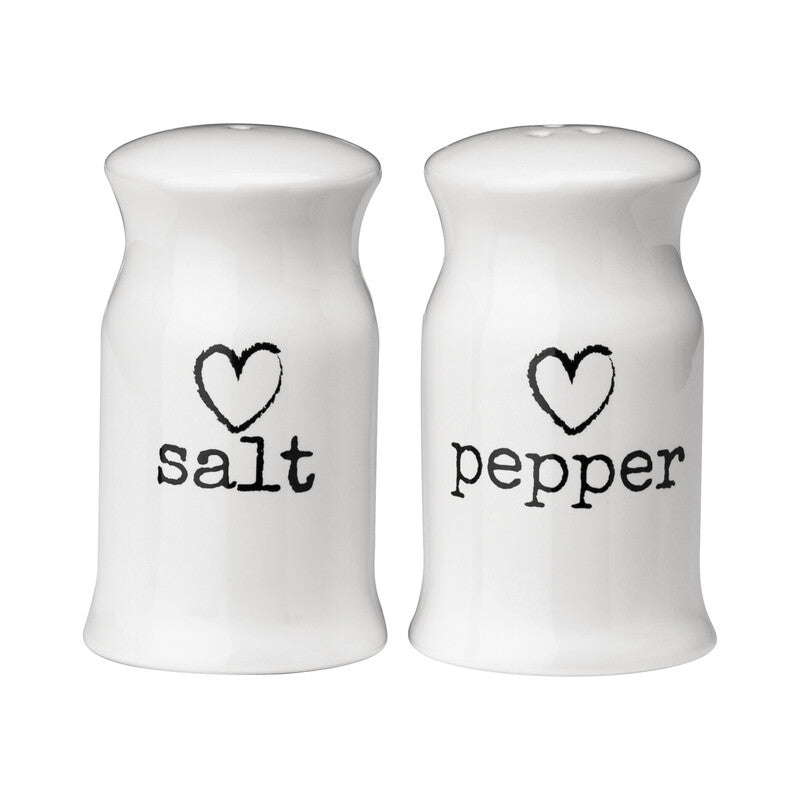 Charm White Salt and Pepper Set