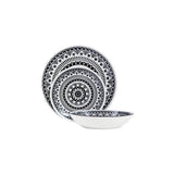 Maya 12 Piece Black And White Dinner Set - Premier Home