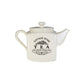 Vintage Home Big Cream Square Teapot