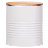 Wilko Cream Tin Canister - Premier Home