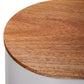 Alton Cream Bread Bin With Acacia Wood Lid