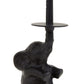 Fauna Black Elephant Toilet Roll Holder