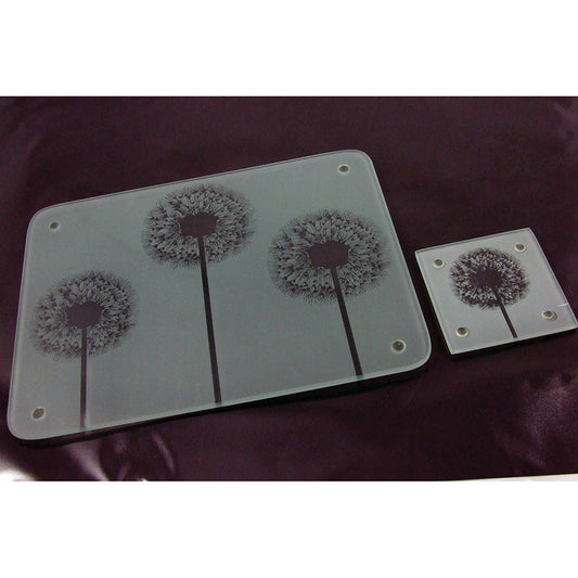 Dandelion Placemats And Coasters - Set Of 4