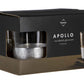 Apollo Clear Glass Tumblers - Set of 4
