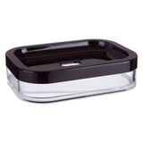 Ando Black Acrylic Soap Dish - Premier Home