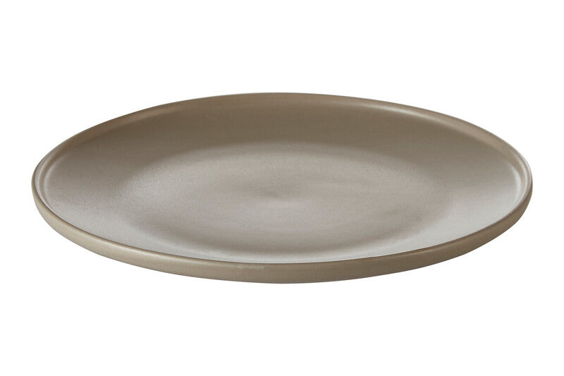 Malmo Taupe Stoneware Side Plate