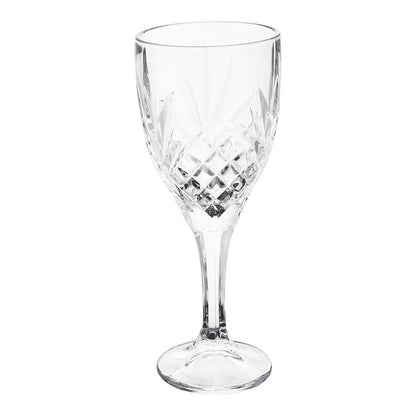 A set of 4 Beaufort crystal glasses, elegant glassware for serving drinks, ideal for everyday use.