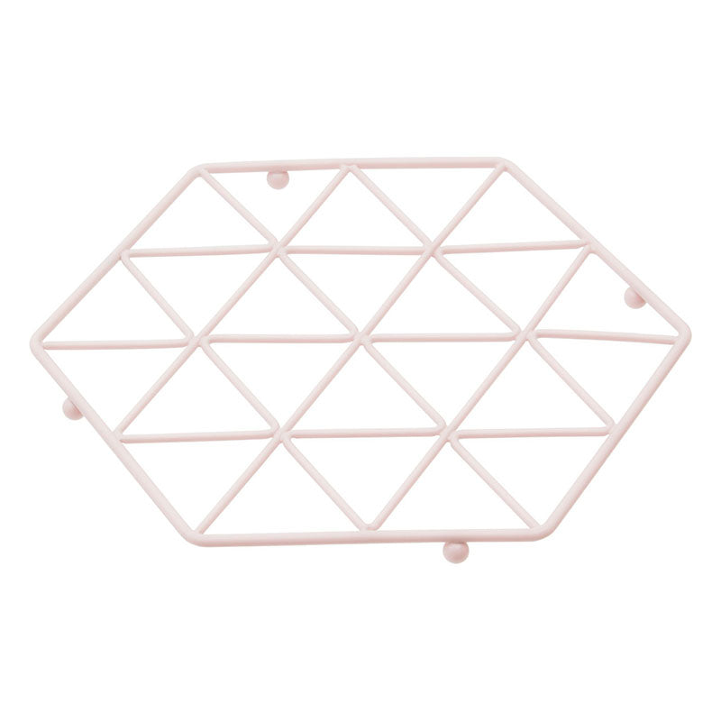 Vertex Pink Finish Trivet