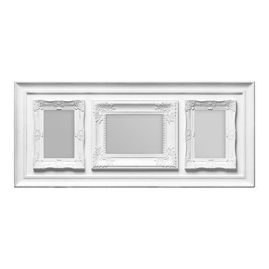 Vintage Style White 3 Photo Frame