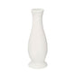 White Curved Vase - Premier Home
