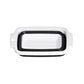 Zing Black And White Collapsible Colander