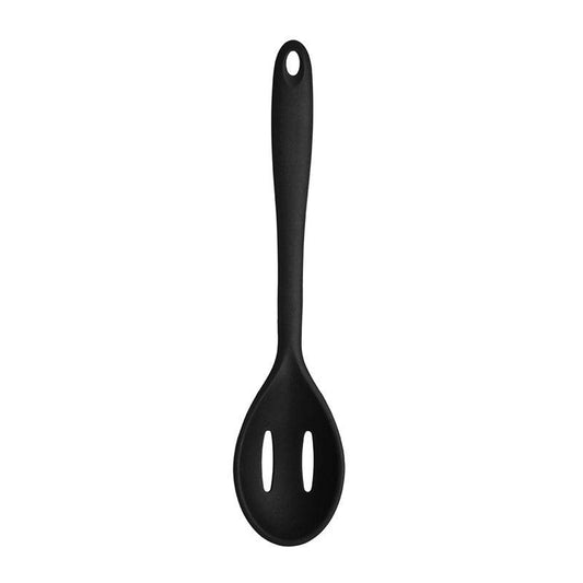 Zing Black Silicone Slotted Spoon - Premier Home