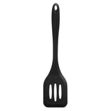 Zing Black Silicone Slotted Turner - Premier Home